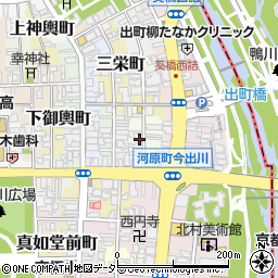 京都府京都市上京区三芳町146周辺の地図