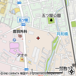 豊田自動織機寮周辺の地図
