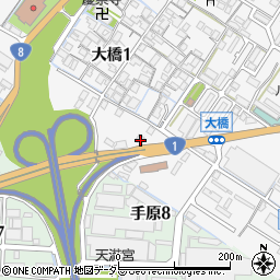 セコム株式会社　テクノ事業本部滋賀支所周辺の地図