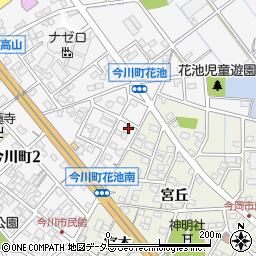 愛知県刈谷市今川町花池6周辺の地図