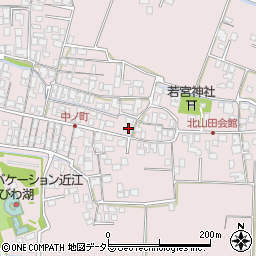 滋賀県草津市北山田町868周辺の地図