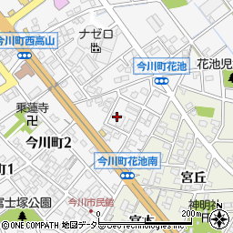 愛知県刈谷市今川町花池153周辺の地図