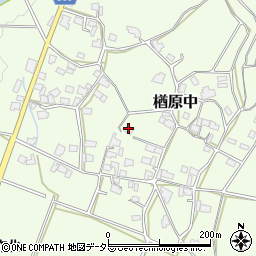 岡山県美作市楢原中476-1周辺の地図