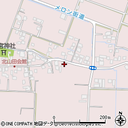 滋賀県草津市北山田町617周辺の地図