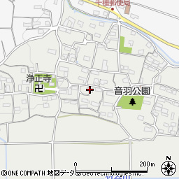 三重県三重郡菰野町音羽775周辺の地図