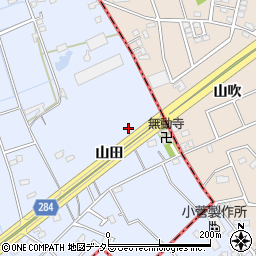 愛知県刈谷市一里山町山田15-2周辺の地図