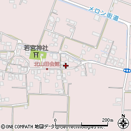 滋賀県草津市北山田町768周辺の地図