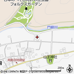 兵庫県西脇市黒田庄町岡22周辺の地図