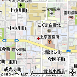 住江織物京都美術工芸所周辺の地図