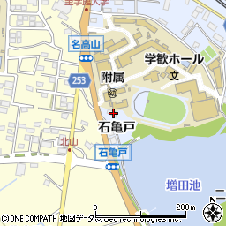 愛知県大府市横根町名高山2周辺の地図