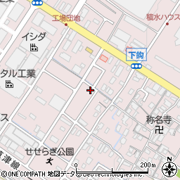 滋賀県栗東市下鈎1653周辺の地図