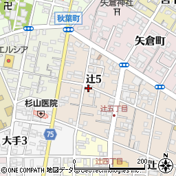 株式会社ハシモト茶業　夜間用周辺の地図
