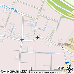 滋賀県草津市北山田町729周辺の地図