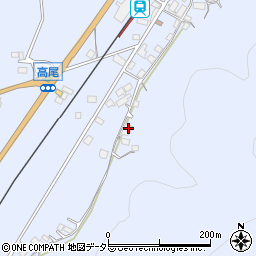 岡山県津山市高尾293周辺の地図