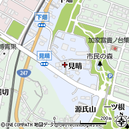 愛知県東海市荒尾町見晴周辺の地図