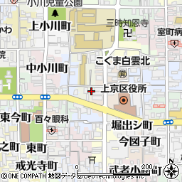 京都府京都市上京区元本満寺町306周辺の地図