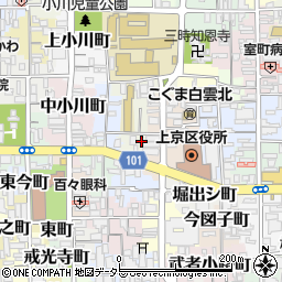 京都府京都市上京区元本満寺町306周辺の地図