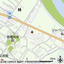 滋賀県栗東市林541-1周辺の地図