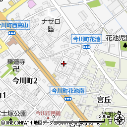 愛知県刈谷市今川町花池162周辺の地図