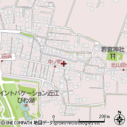 滋賀県草津市北山田町864周辺の地図