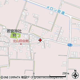 滋賀県草津市北山田町761周辺の地図