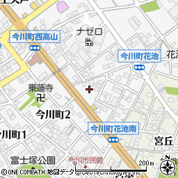 愛知県刈谷市今川町花池155周辺の地図