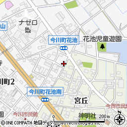 愛知県刈谷市今川町花池173周辺の地図