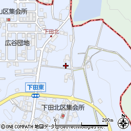 滋賀県湖南市下田618周辺の地図