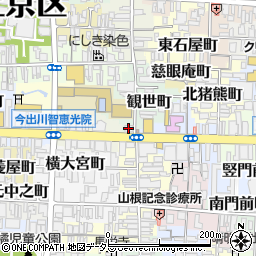 近畿産業信用組合西陣支店周辺の地図