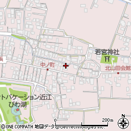 滋賀県草津市北山田町867周辺の地図