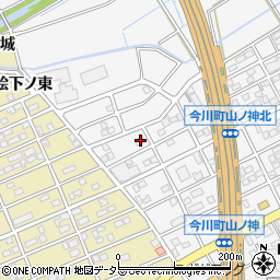 愛知県刈谷市今川町山ノ神7周辺の地図