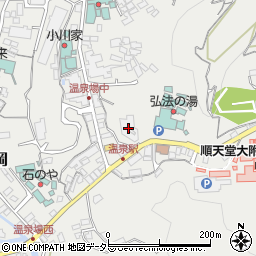 ジェントル伊豆長岡周辺の地図