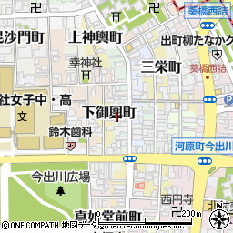 京都府京都市上京区立本寺前町周辺の地図