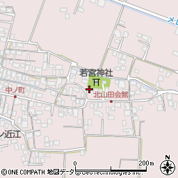 滋賀県草津市北山田町795周辺の地図