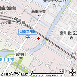 滋賀県栗東市下鈎1178周辺の地図