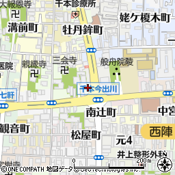 京都府京都市上京区南上善寺町148周辺の地図