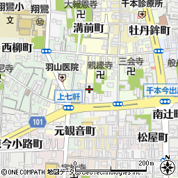 京都府京都市上京区突抜町499周辺の地図