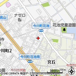 愛知県刈谷市今川町花池172周辺の地図