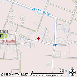滋賀県草津市北山田町742周辺の地図