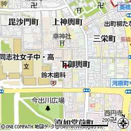 京都府京都市上京区柳風呂町194周辺の地図