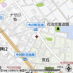 愛知県刈谷市今川町花池176周辺の地図