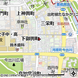 京都府京都市上京区表町28周辺の地図