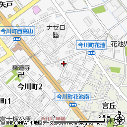 愛知県刈谷市今川町花池157周辺の地図