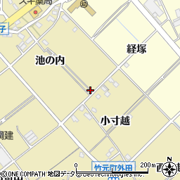 愛知県豊田市竹元町周辺の地図