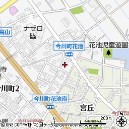 愛知県刈谷市今川町花池192周辺の地図