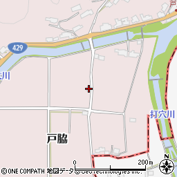 岡山県津山市戸脇1368周辺の地図