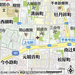 京都府京都市上京区突抜町501-1周辺の地図