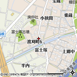ノエビア化粧品渡刈第１営業所周辺の地図