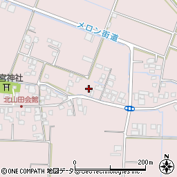 滋賀県草津市北山田町759-1周辺の地図