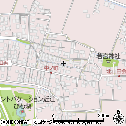 滋賀県草津市北山田町882周辺の地図